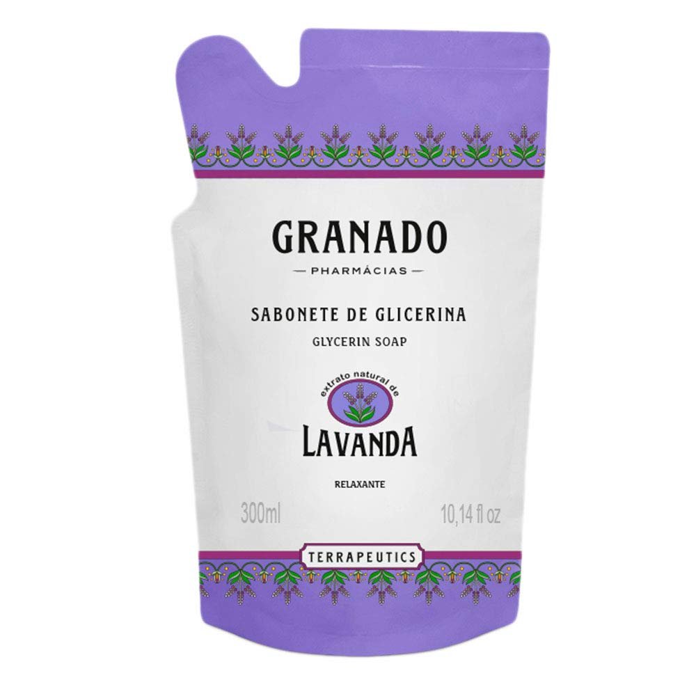 Granado Refil Sabonete Terrapeutics, Lavanda, 300ml