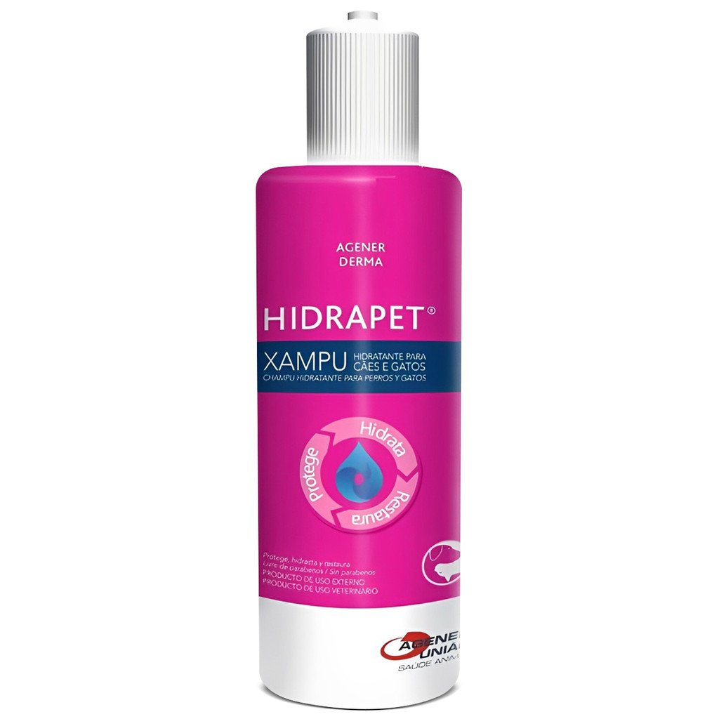 Hidrapet 500ml Xampu Hidratante P/ Cães Gatos Agener