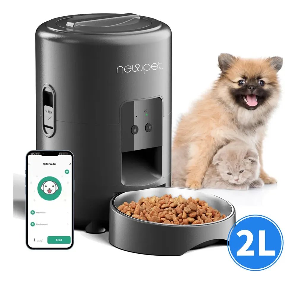 2l Alimentador Inteligente Comedouro Automático Pet Newpet