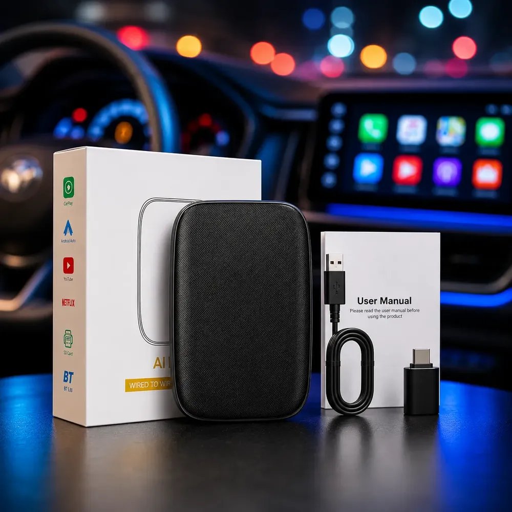 Streaming Box Android Auto E Apple Carplay / Onix E Tracker
