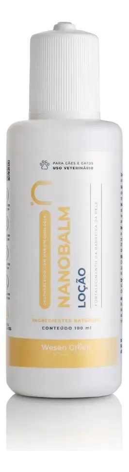 Nanobalm 100ml Restauração Da Pele Wesen Green P Cães