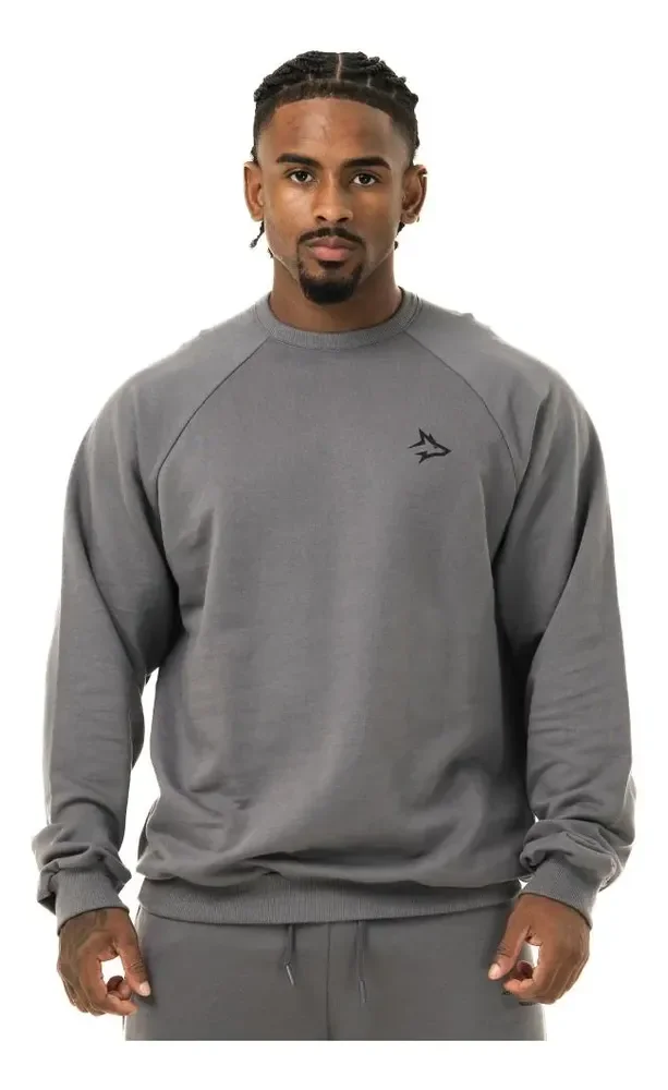 Moletom Masculino New Lupus Inverno Alpha M Cinza