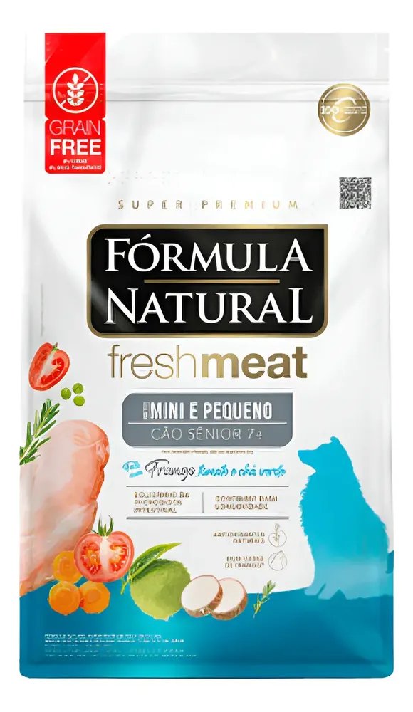 Fórmula Natural Fresh Meat Cães Sênior Porte Peq. 2,5 Kg