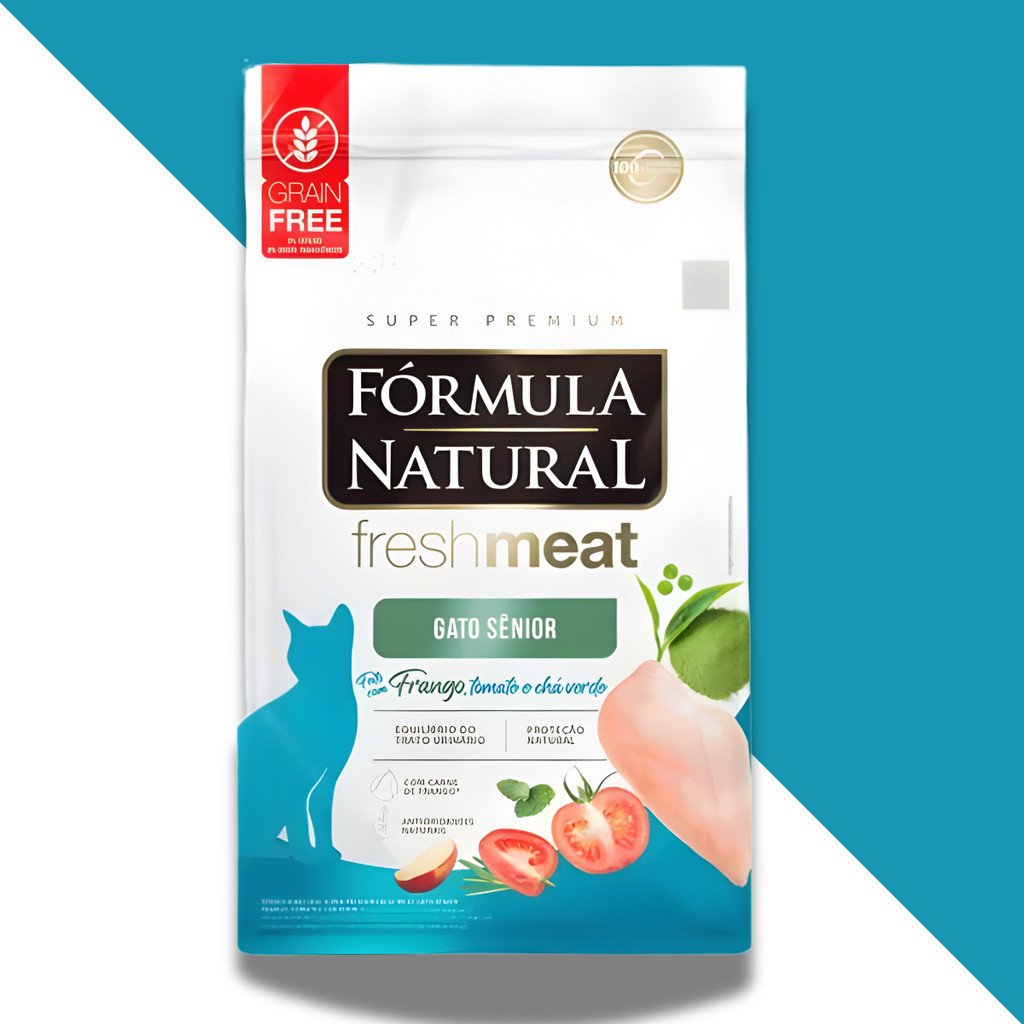 Ração Formula natural Fresh meat Gato Senior 10Kg - Adimax