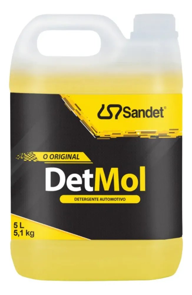 Shampoo Automotivo Lava Auto Limpeza Pesada Sandet Detmol 5 Litros