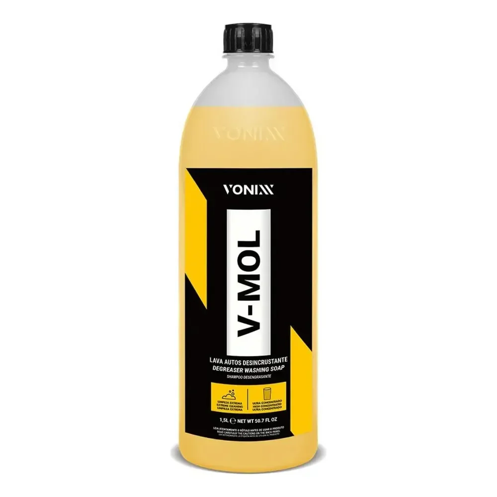 V-MOL Shampoo Desengraxante Lavagem Automotiva Vonixx 1,5Lt