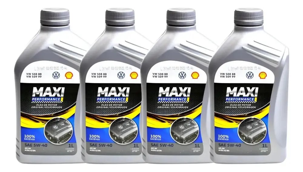 Óleo 5w40 508 509 Maxi Performance 100% Sintético 4 Litros
