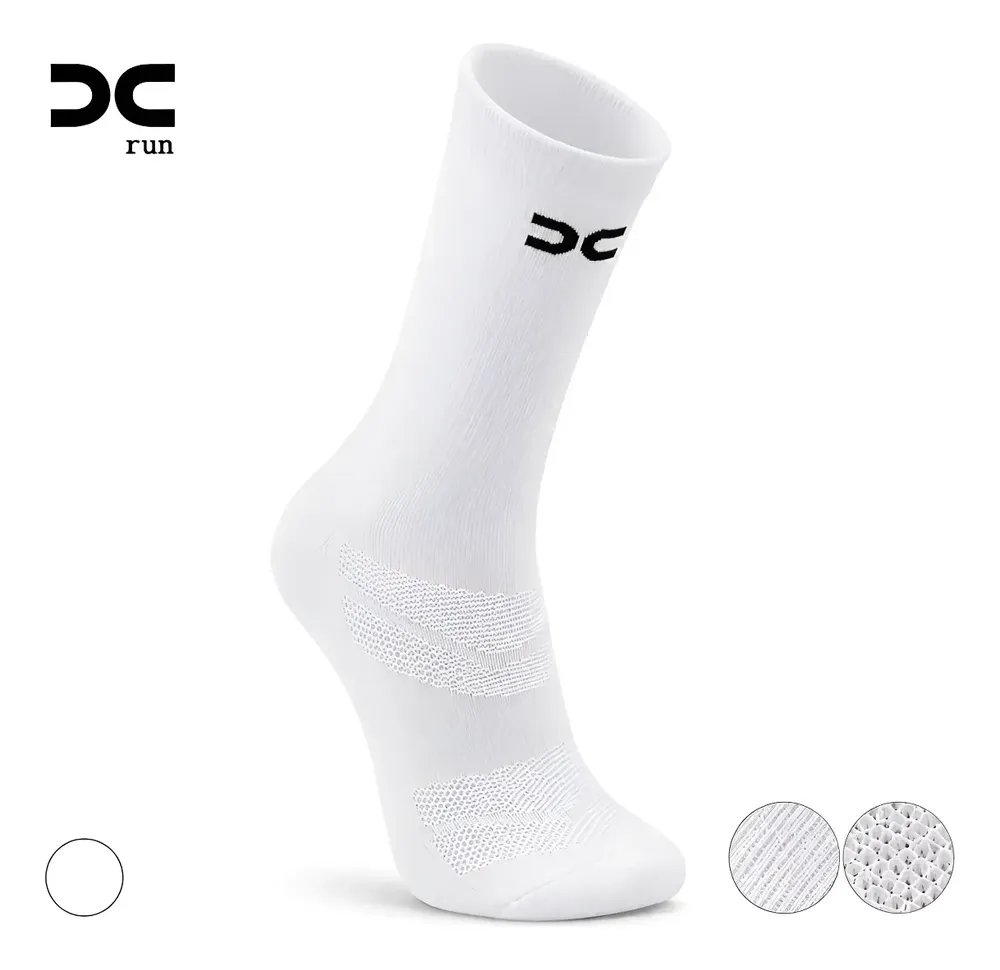 Meia Esporte Fitness Academia Corrida Ciclismo Running Gym Branco 38 Ao 43