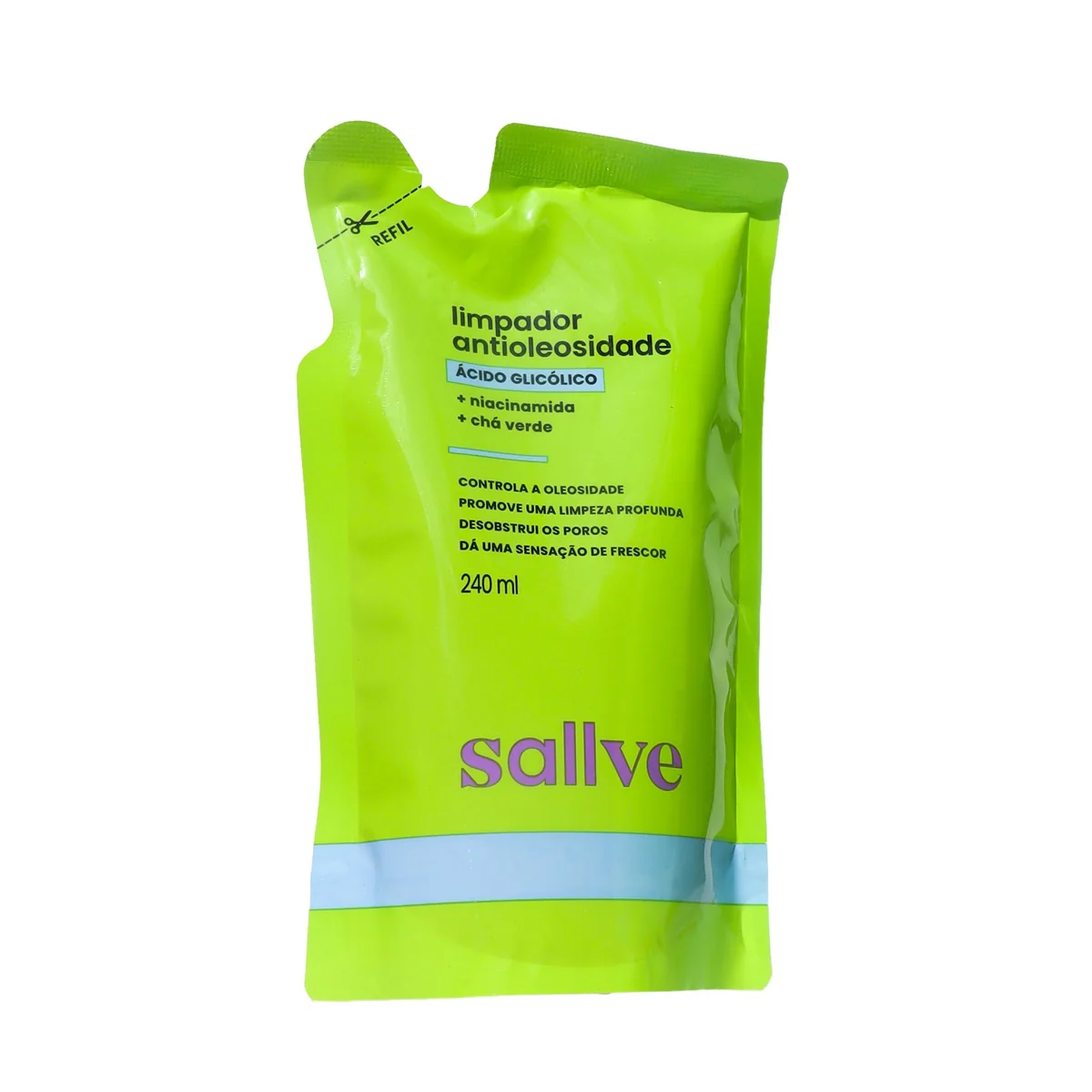 Sallve Refil Limpador Facial Antioleosidade 240ml