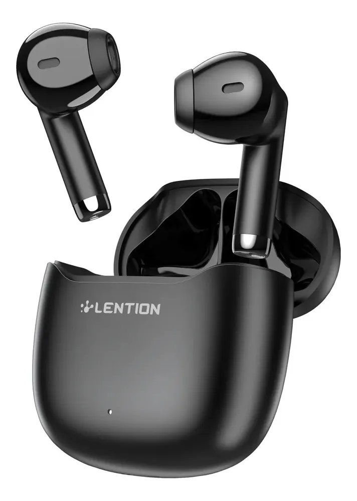 Fone de Ouvido Bluetooth 6.0 TWS 28h Bateria Som Imersivo Conexão Rápida Compatível iPhone/Android Samsung Xiaomi Preto