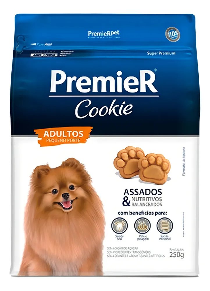 Biscoito Premier Pet Cookie Para Cães Adultos Raças Pequenas
