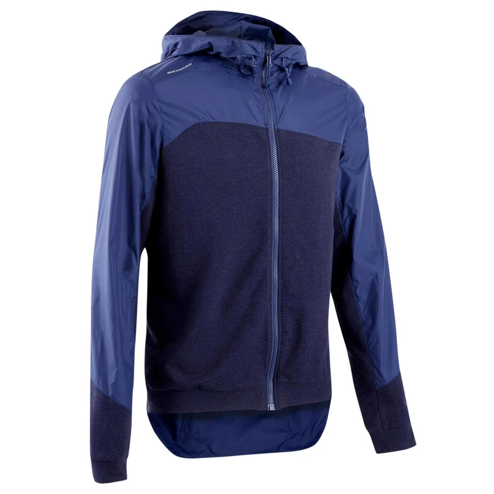 Corta Vento Masculino de Ciclismo Mtb St100 Rockrider Azul