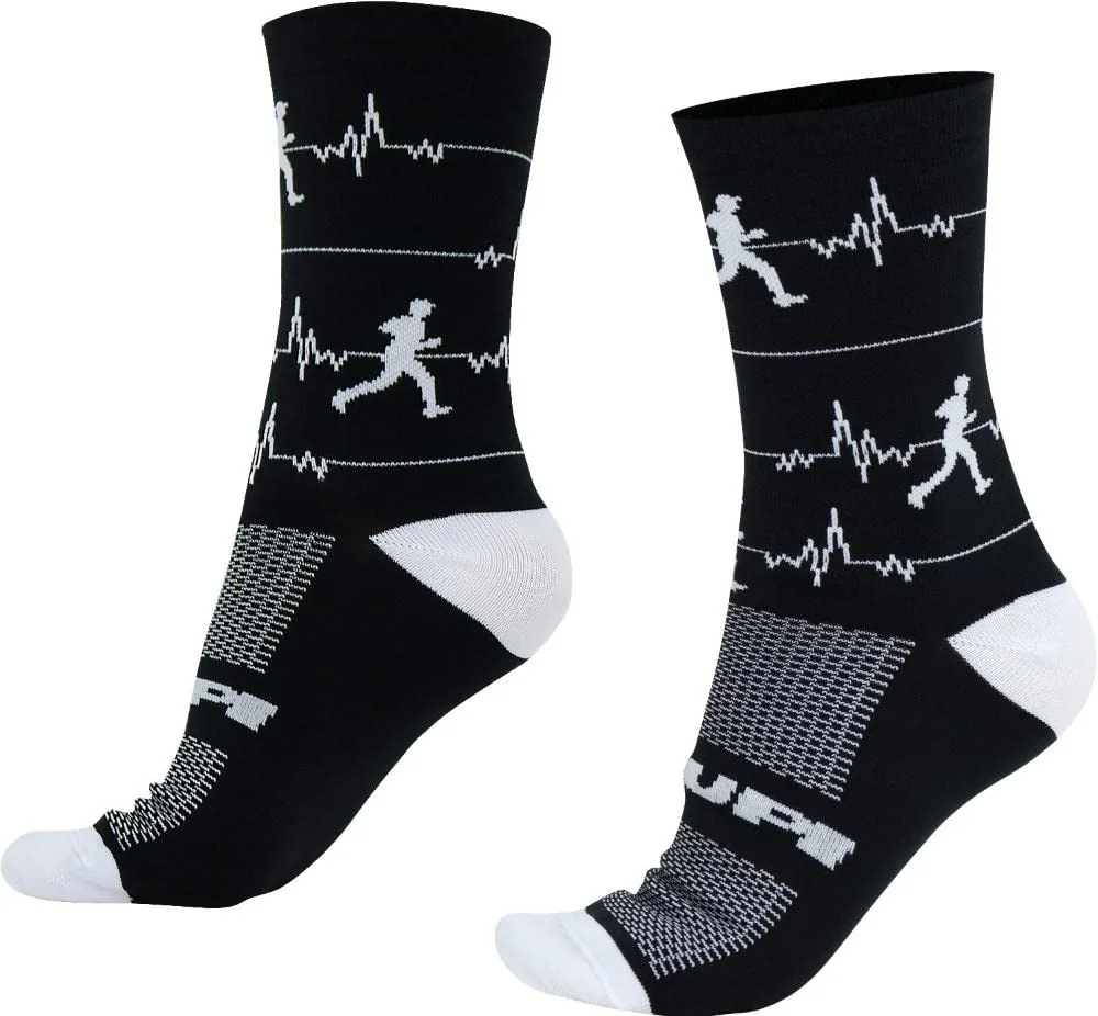 Meia Hupi Run Beats Preto