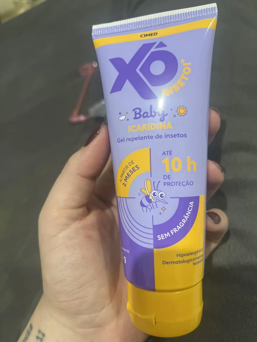 Xô Inseto Baby Icaridina Repelente em Gel 100ml