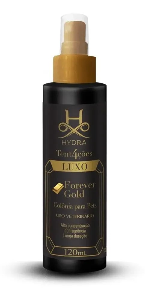Hydra Groomers Colônia Forever Gold Luxo 120ml Hydra