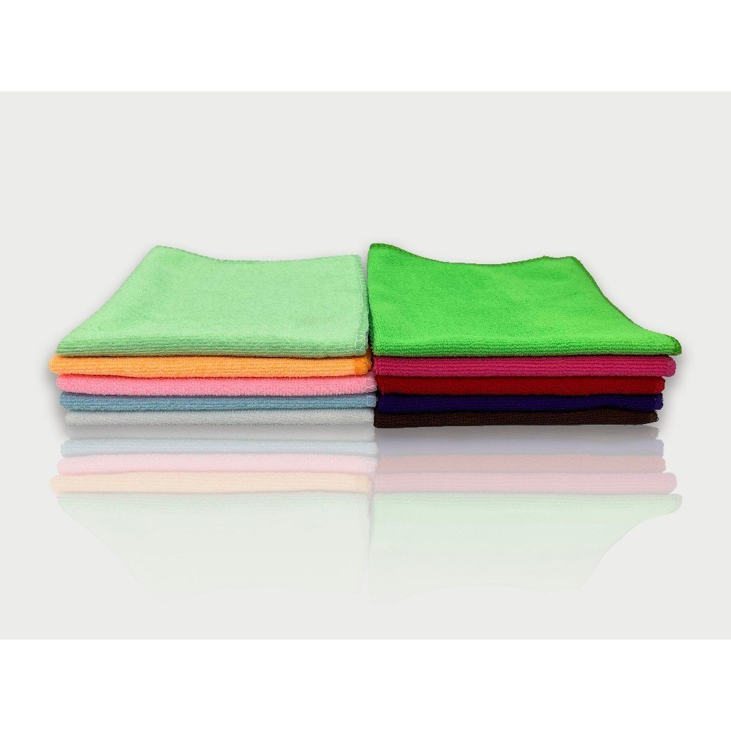 Pano de Limpeza Multiuso Kit 10 Panos De Limpeza Microfibra Super Absorvente , Limpeza Doméstica e Automotiva de Carro