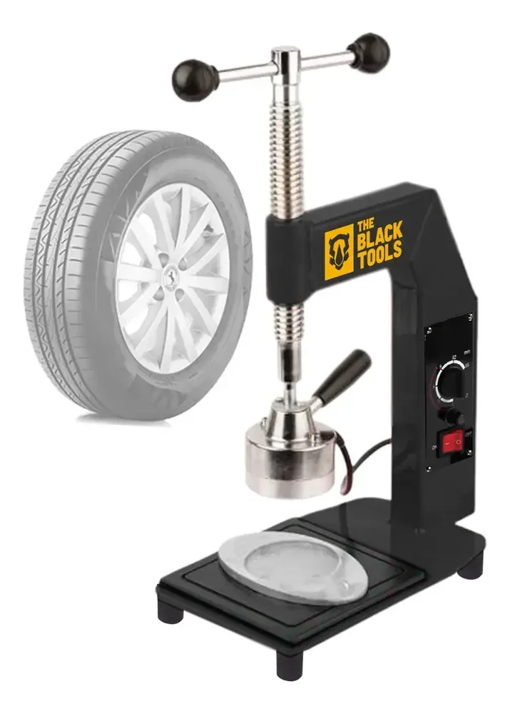 Tve1000 The Black Tools Vulcanizadora De Pneus E Câmara