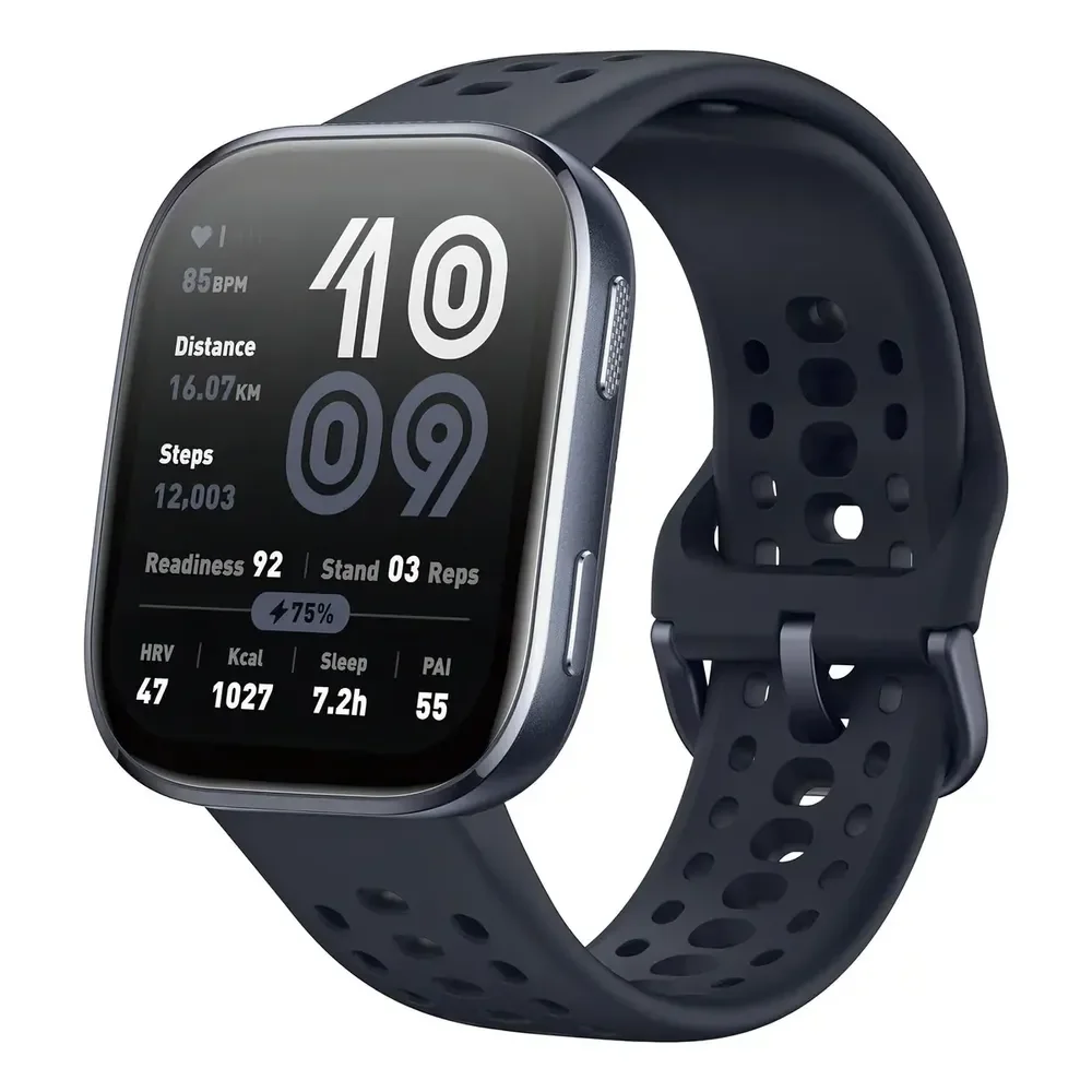 Smartwatch Amazfit Bip 6 Com Gps E Tela De 1.97  Preto (novo Com Caixa Aberta) Mesh