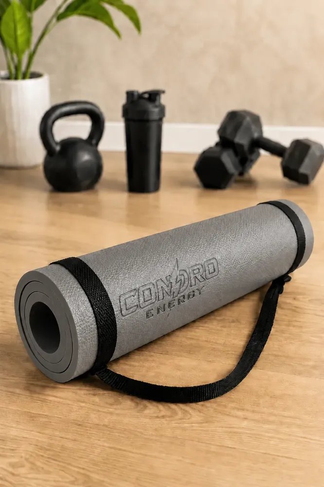 Tapete Eva Academia 100x50 1cm - Condro Energy Cinza