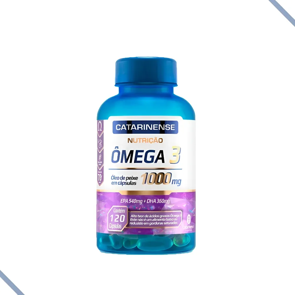 Ômega 3 - 120 Cápsulas - Catarinense