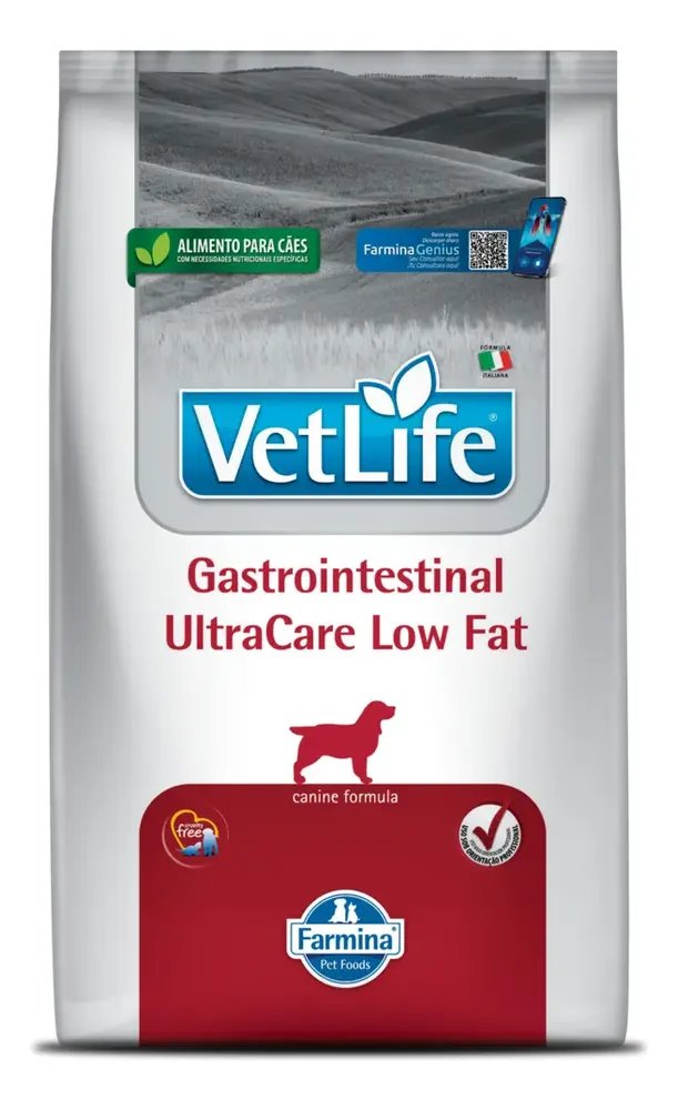 Ração Vet Life Nat Can Adulto Ultracare Low Fat 10,1kg