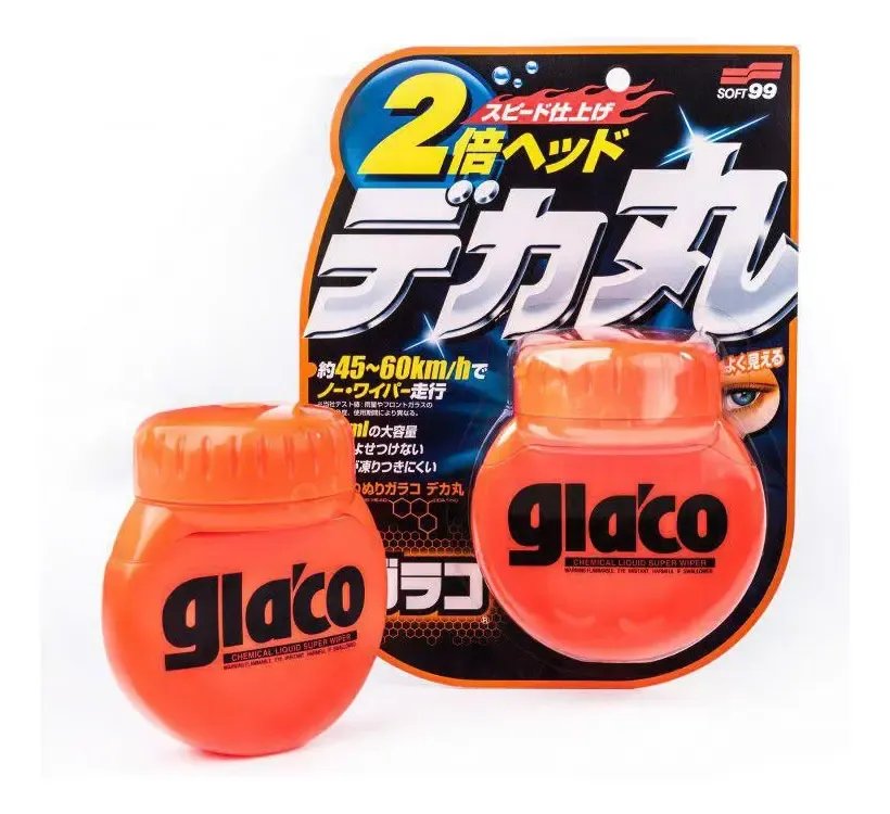 Glaco Big 120ml - Repelente De Água De Chuva - Soft99 Vidros
