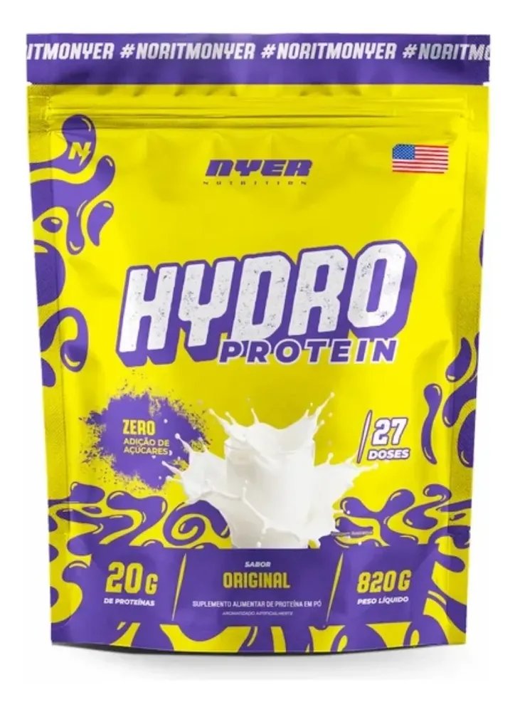 Hydro Protein  Refil  820g  Original - Nyer Original