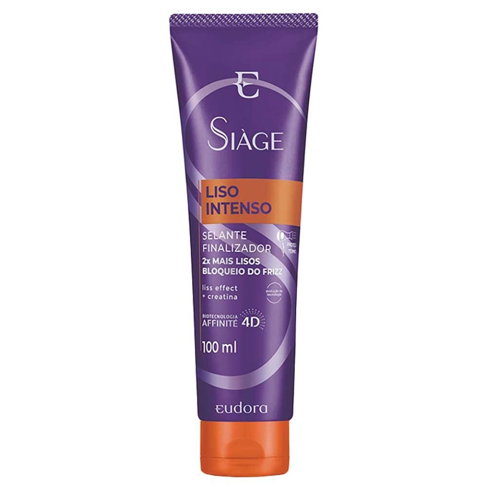 SIAGE LEAVE IN CAPILAR SELANTE FINALIZADOR LISO INTENSO 100ml RPCK, Eudora Siàge