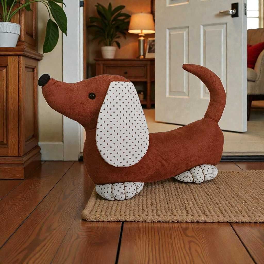 Peso de Porta Cachorro Decorativo – Modelo Salsicha - Dachshund
