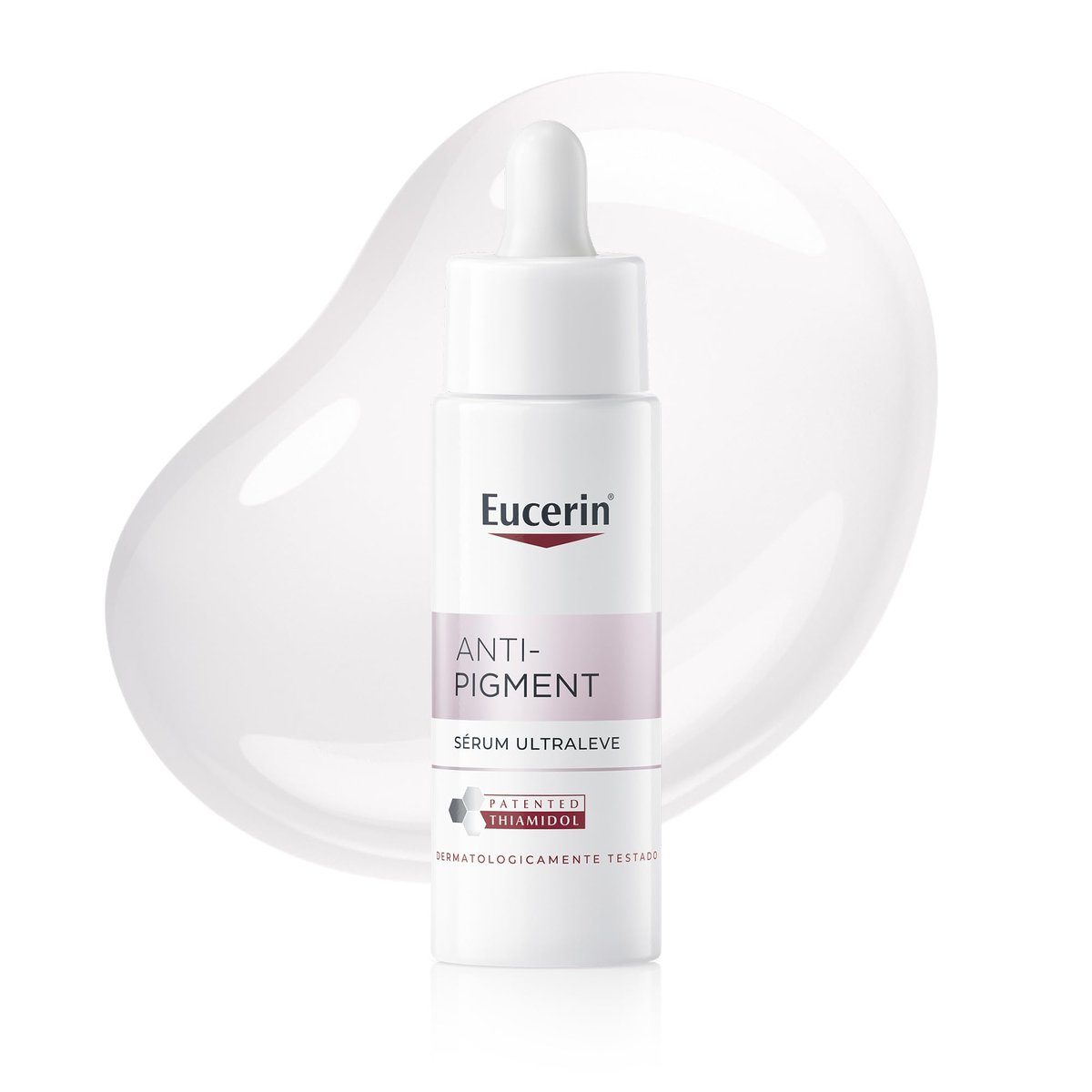 EUCERIN Sérum Facial Ultraleve Antimanchas e Antibrilho 30ml, Anti-Pigment, Clareador, Thiamidol, Peles Oleosas
