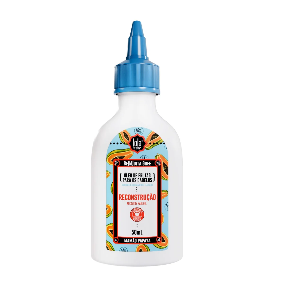 Bemdita Ghee Óleo de Mamão 50ml , Lola Cosmetics