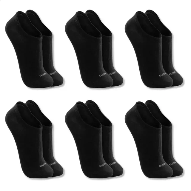 Kit 6 Pares Meias Lupo Soquete Invisível Cano Baixo Original