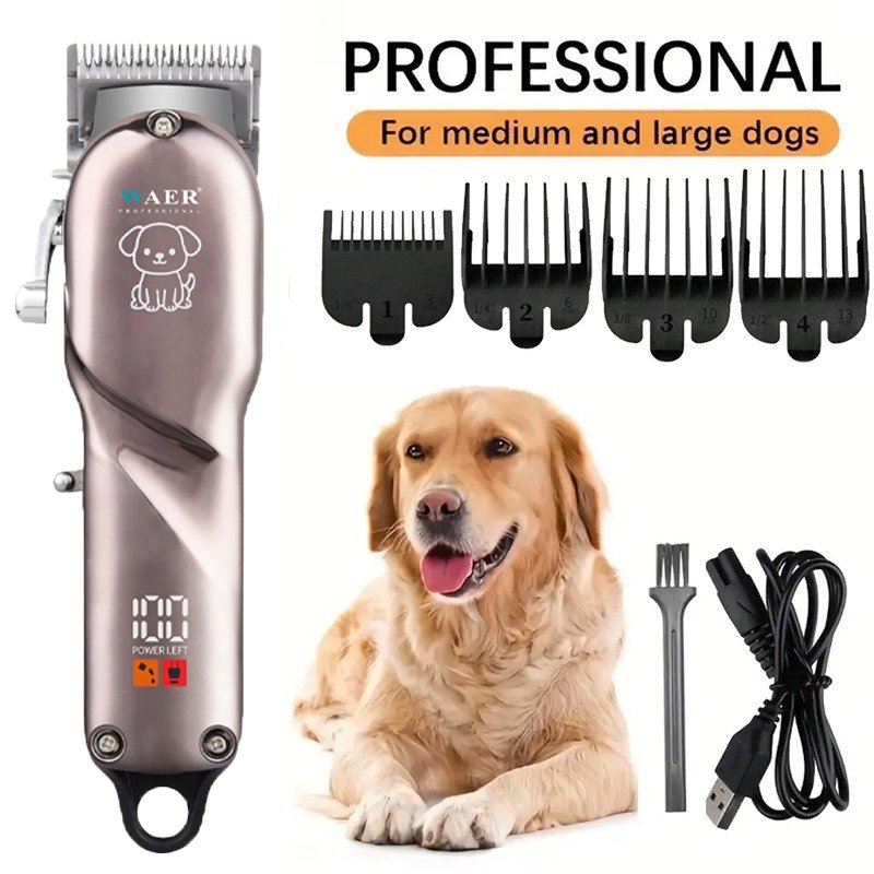 Máquina de Tosa Profissional para Pets Cães e Gatos