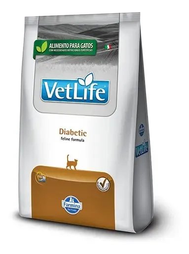 Ração Para Gatos Farmina Vet Life Diabetic Adulto 2kg