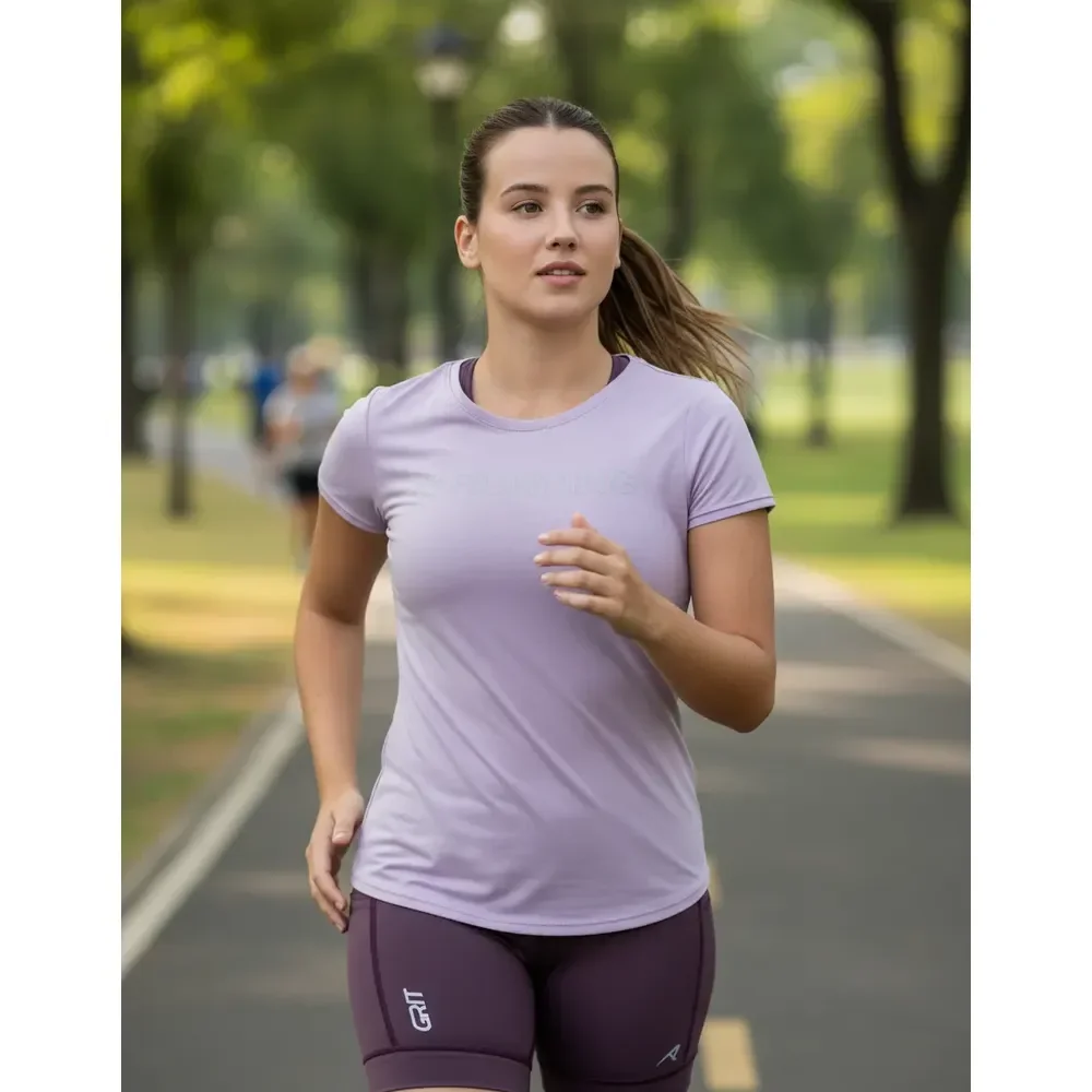 Camiseta Authen Keep Cool Running Feminina Índigo G