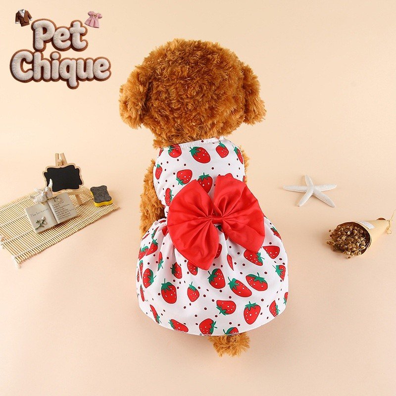 Roupas para animais de estimação Cães Gatos Saias florais universais
