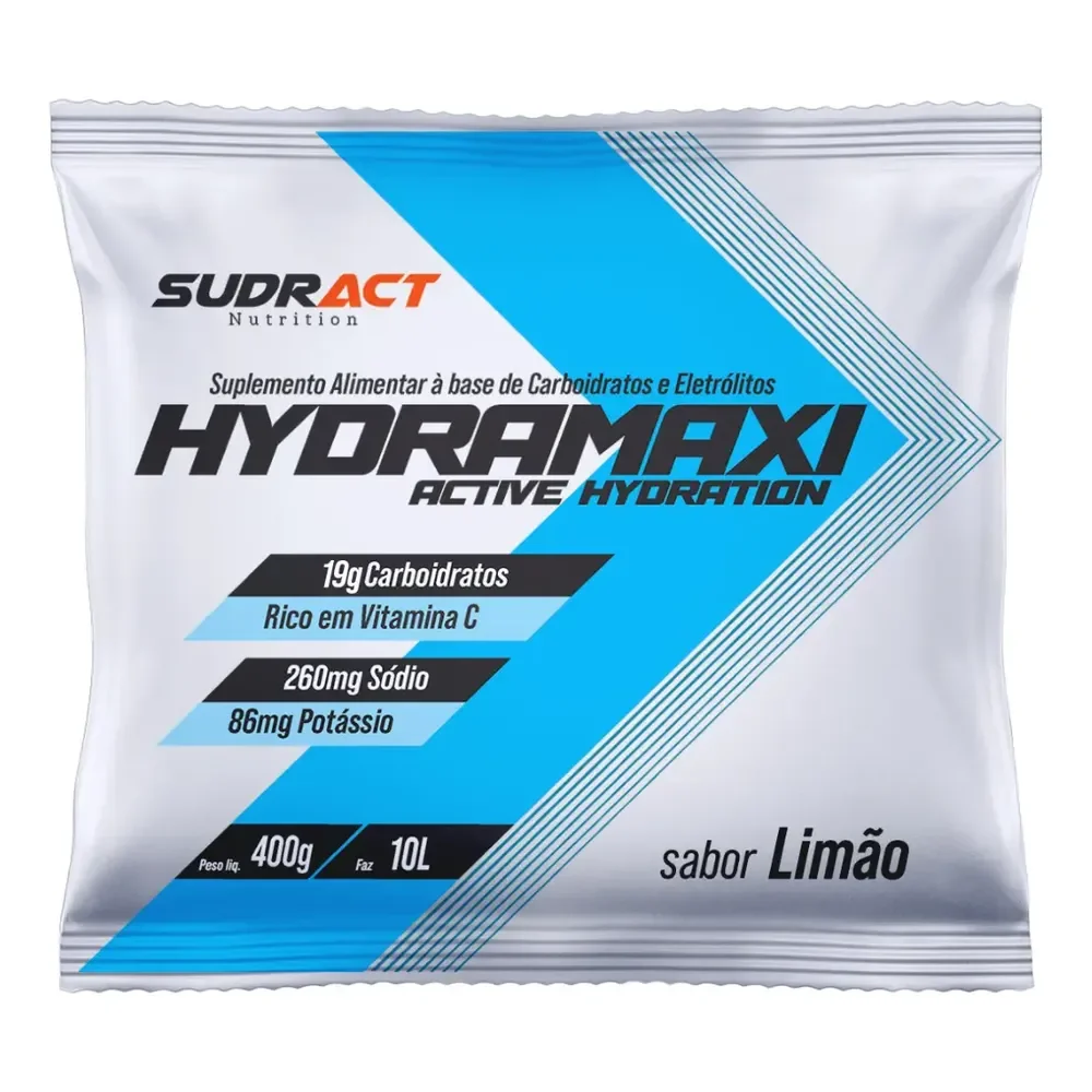 Isotônico Sudract Esportivo Limão 400g Carboidratos E Eletrólitos
