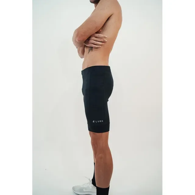 Bermuda De Corrida 5 Bolsos Preto Lurk