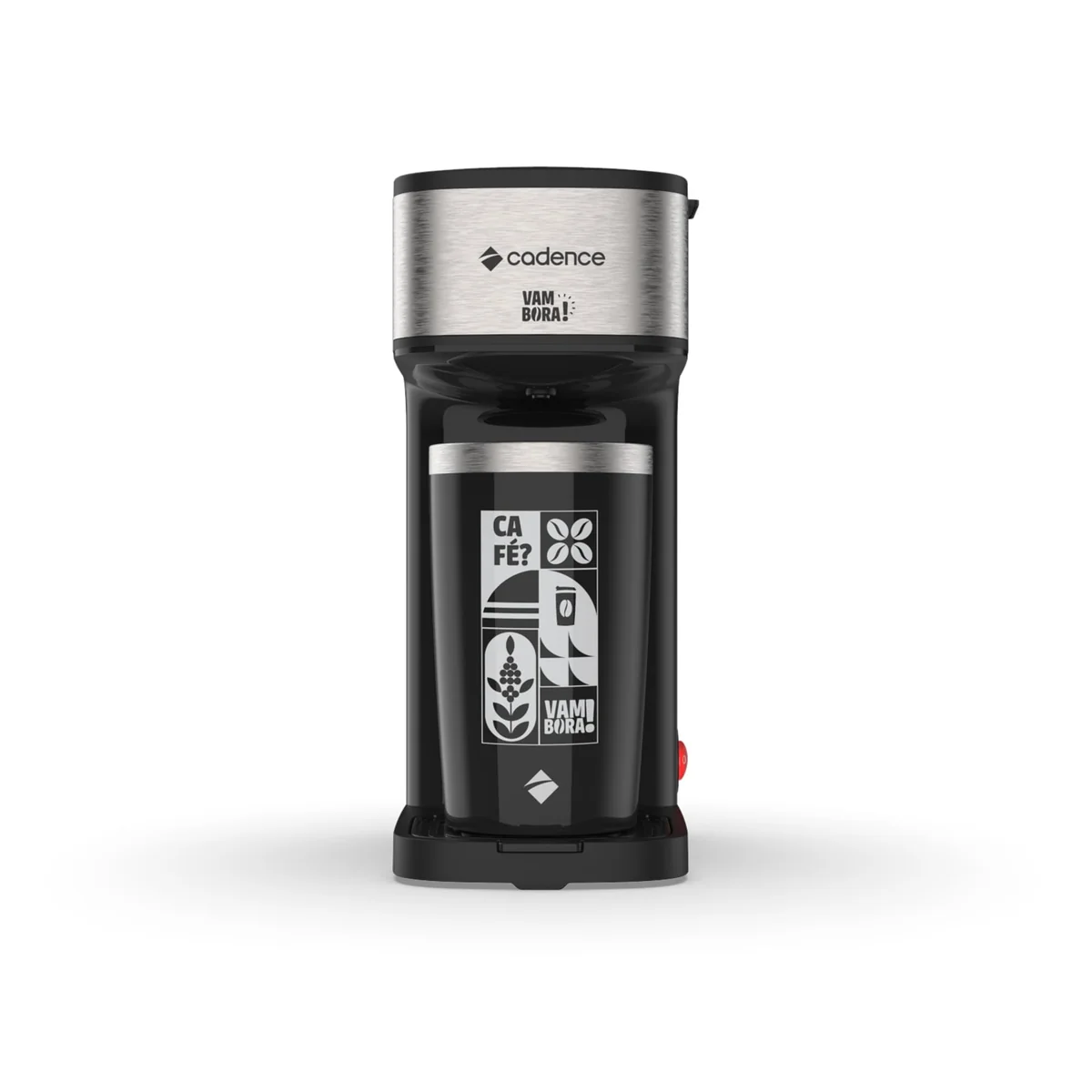 Cadence Cafeteira Elétrica VamBora, 470ML, CAF207, 127V