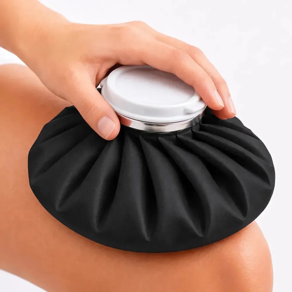 Bolsa Térmica Água Quente E Frio Compressa Dor Lesões Cólica Preto Gurumania