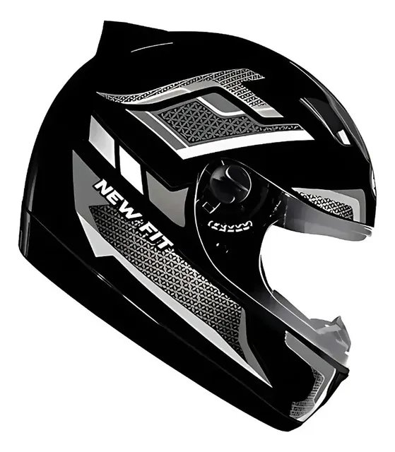 Capacete Moto Fechado Ebf New Fit Shift Preto/colores