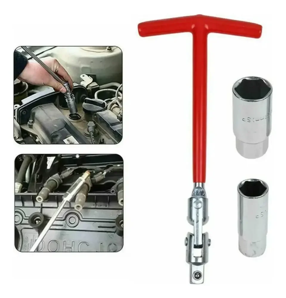 Chave Vela Automotiva Veicular 16mm/21mm Articulada Trocar