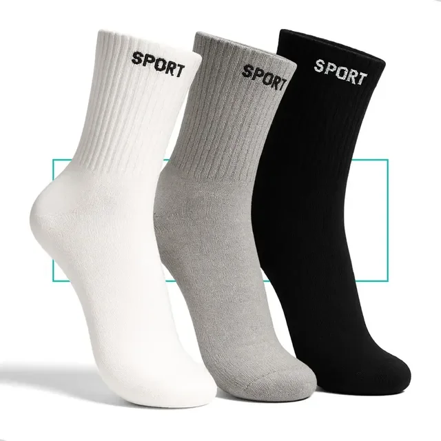 Meia De Algodão Kit 12 Pares Uso Dia A Dia Prática De Esport
