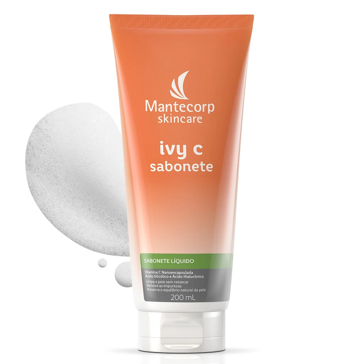 IVY C SABONETE LIQUIDO BG 200ML, Mantecorp Skincare