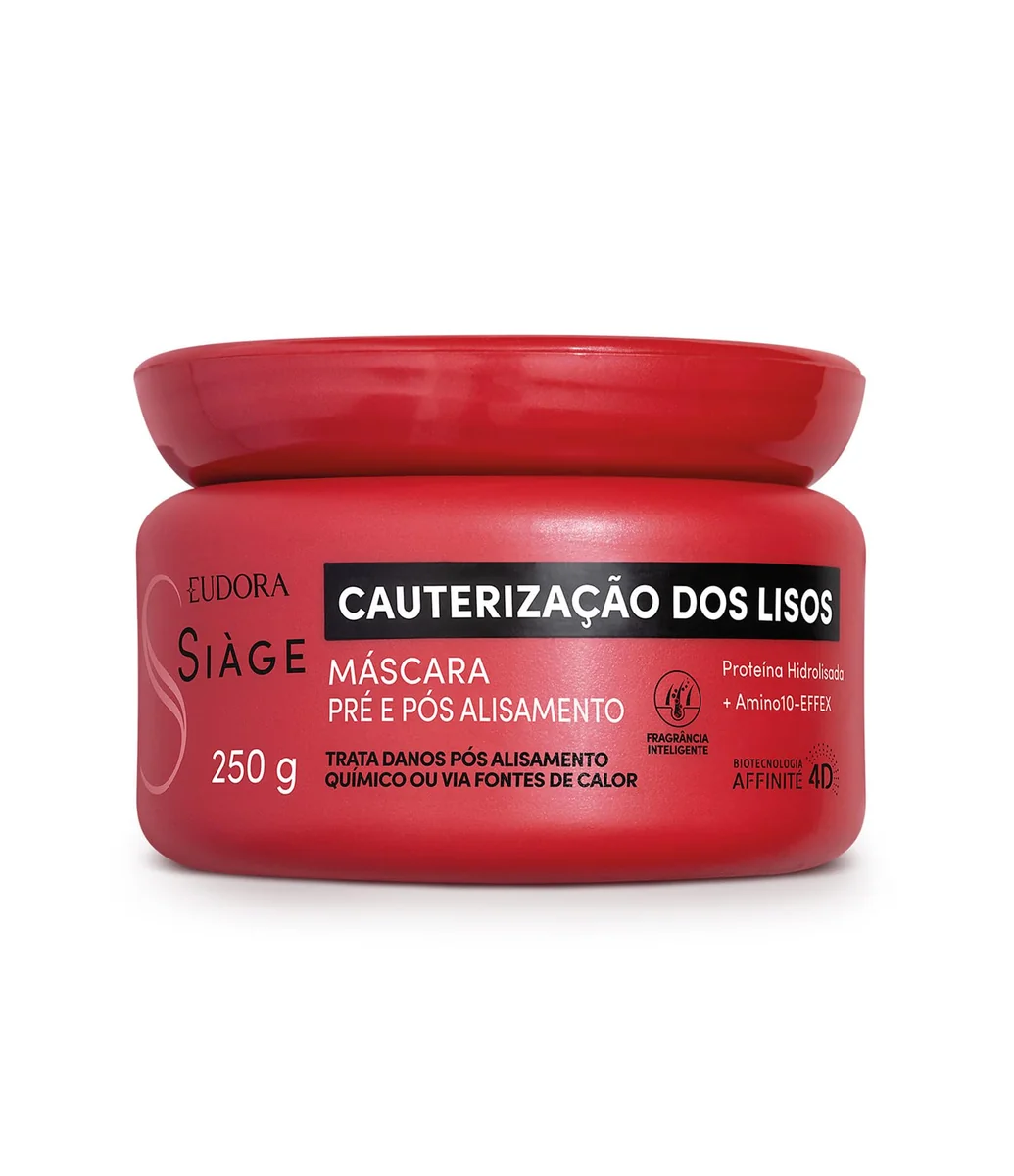 Eudora Siàge Cauterização dos Lisos Máscara Capilar 250g