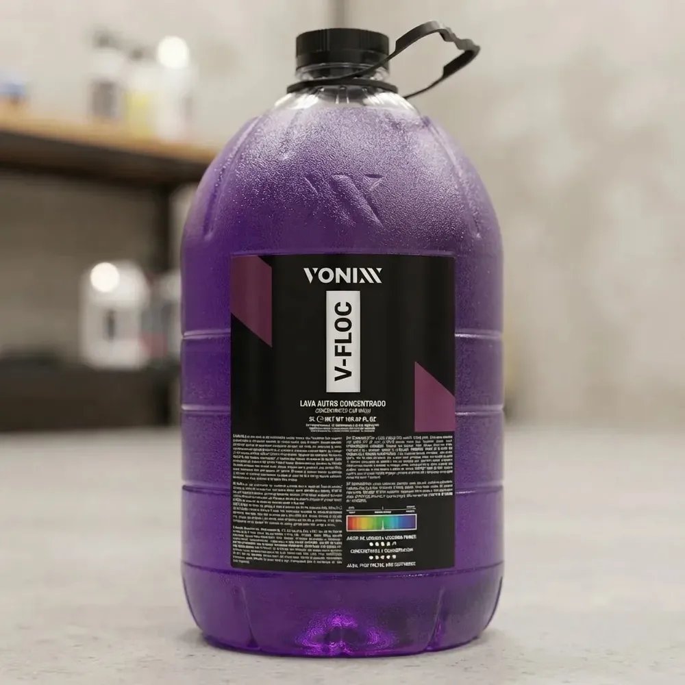 Shampoo Automotivo Neutro Concentrado V Floc 5L Vonixx
