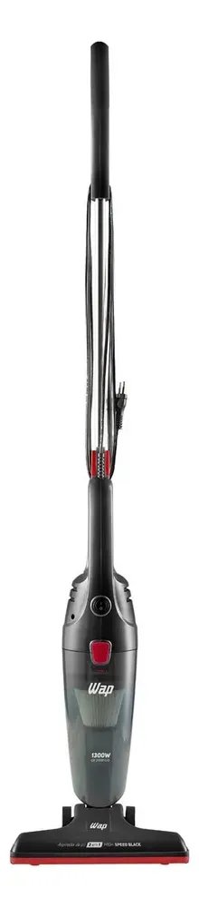 Aspirador de pó vertical 2 em 1 Wap High Speed Black cor vermelho e preto