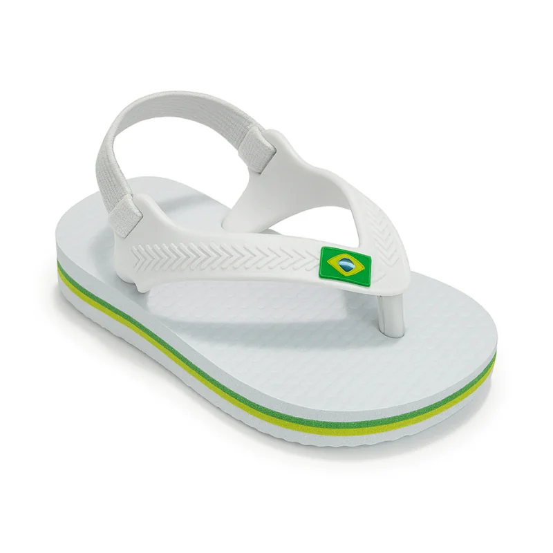 Chinelo Infantil com Elástico Antiderrapante Confortável Bebê Unissex