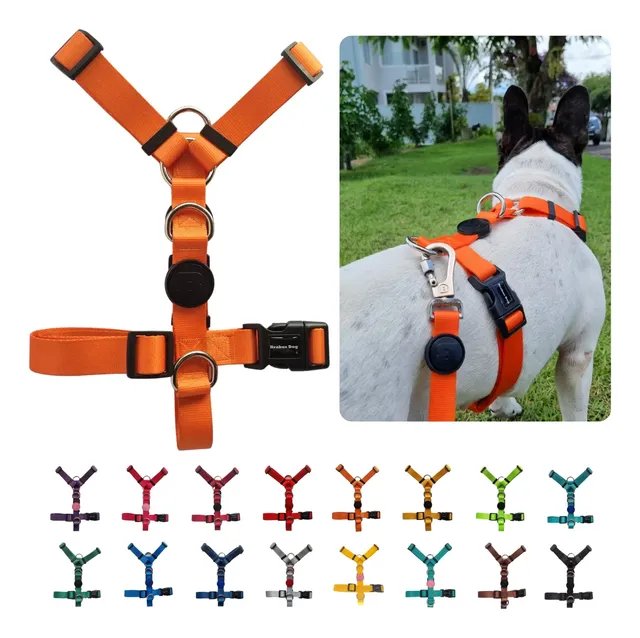 Peitoral H Antipuxão Para Cachorro Pet Cães Brabus Dog