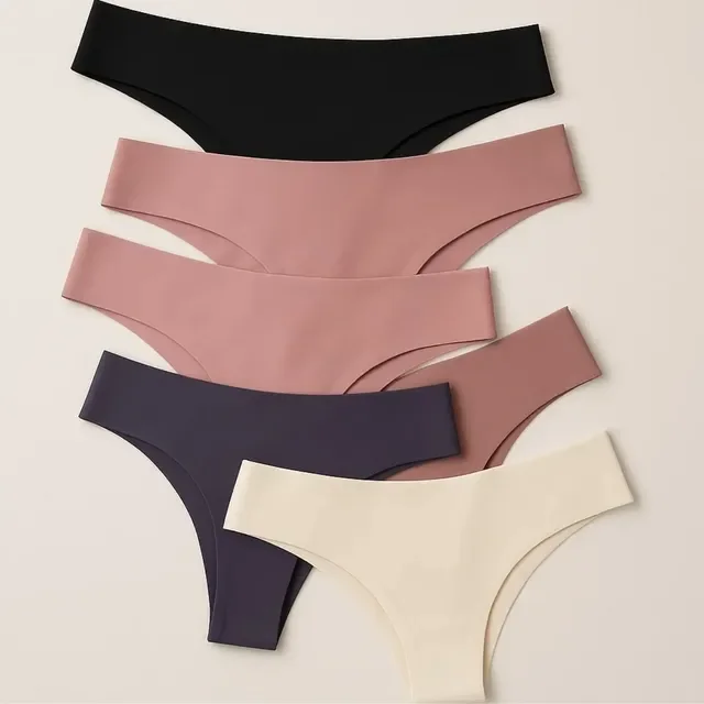 Kit 7 Calcinha Sem Costura Normal Feminina Corte A Laser